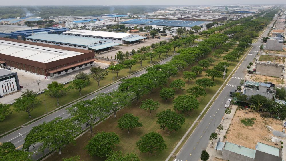 VISP Industrial Park is jointly developed by Becamex. Photo: Dinh