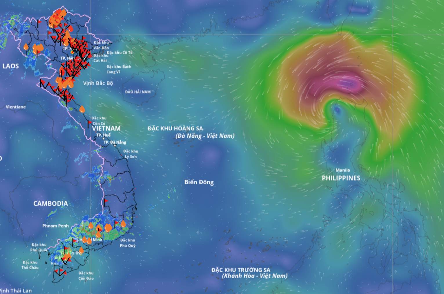향후 1개월 동안 동해에 2~3개의 태풍과 열대 저기압 발생 가능성