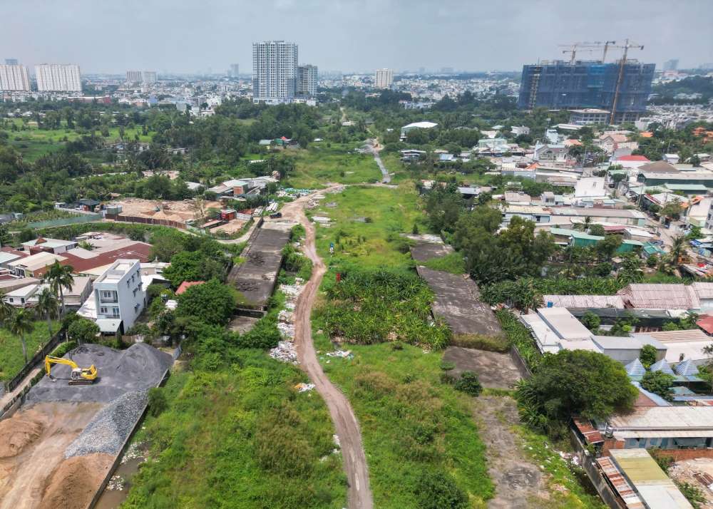 Du kien, toan bo cong trinh Vanh dai 2 se duoc hoan thanh vao nam 2027. Anh: Anh Tu