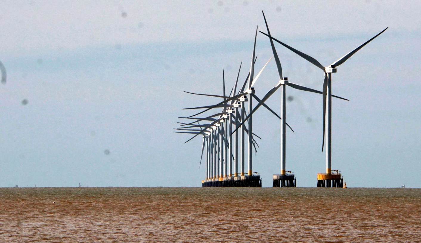 An offshore wind power project in Ca Mau province. Photo: Nhat Ho