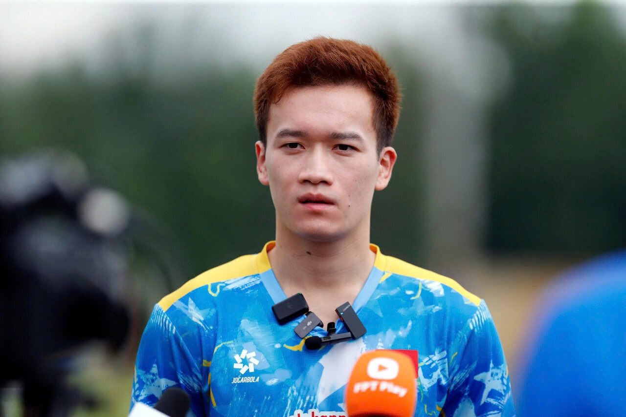 Hoang Duc regrets that Quang Hai did not gather with the Vietnam national team