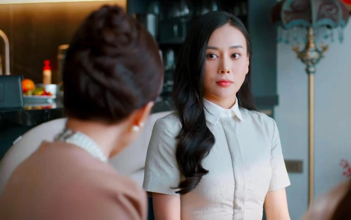 Phuong Oanh trong phim “Gio ngang khoang troi xanh“. Anh: VFC