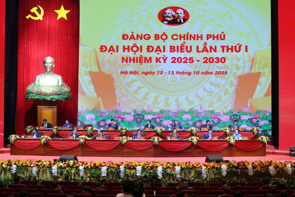 The first Government Party Congress held a spring session. Photo: Hai Nguyen