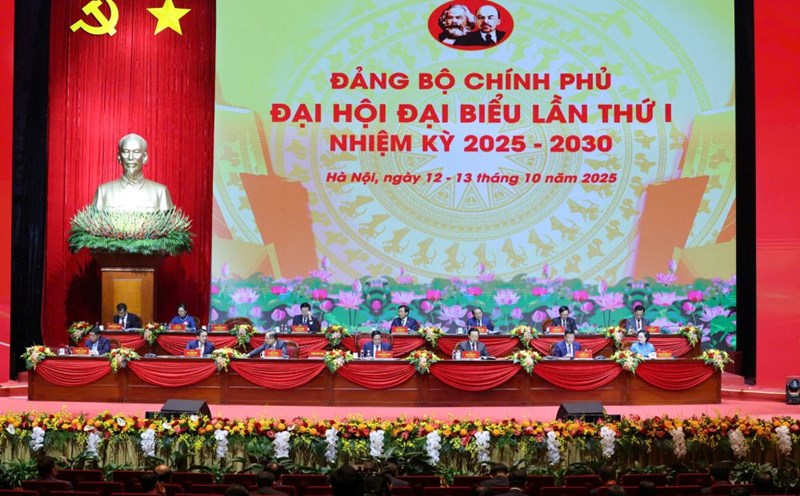 The first Government Party Congress held a spring session. Photo: Hai Nguyen