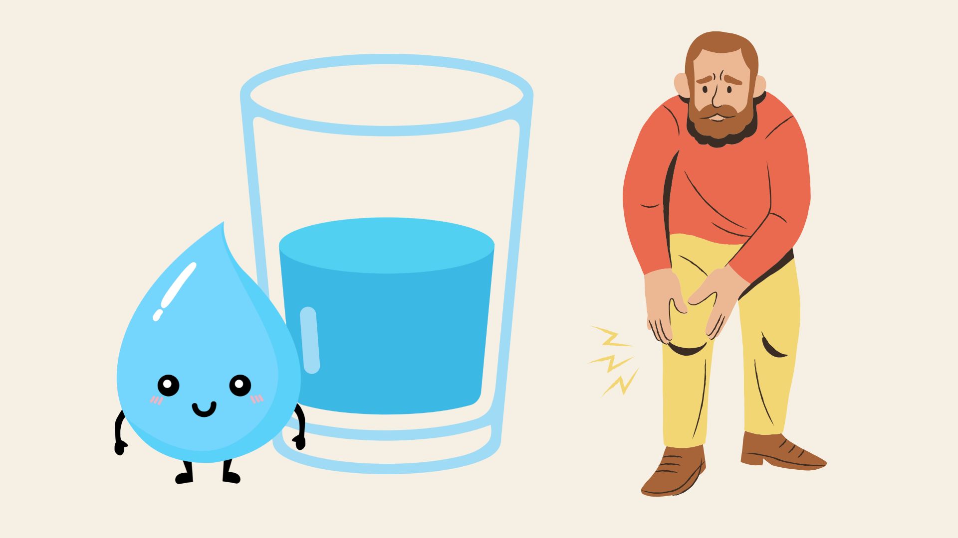 The amount of water consumed each day directly affects uric acid. Graphics: Linh Dan