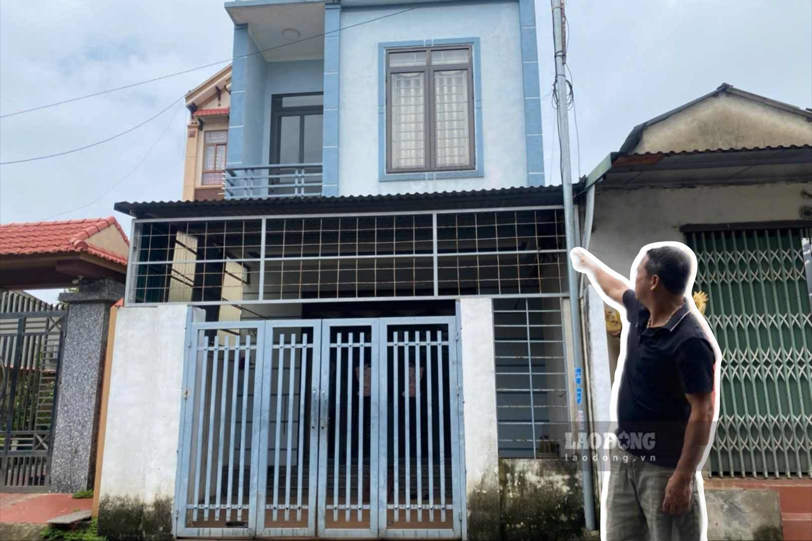 Thửa đất là tài sản thi hành án bị tẩu tán dù cơ quan thi hành án đã có văn bản về việc tạm dừng giao dịch. Ảnh: Tô Công.