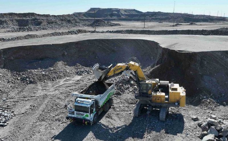 Rare earth mining in China. Photo: Xinhua