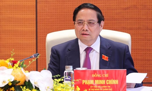 Ủy viên Bộ Chính trị, Thủ tướng Chính phủ Phạm Minh Chính. Ảnh: Hải Nguyễn