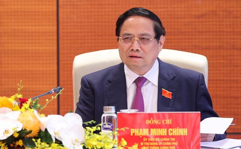 Politburo member and Prime Minister Pham Minh Chinh. Photo: Hai Nguyen