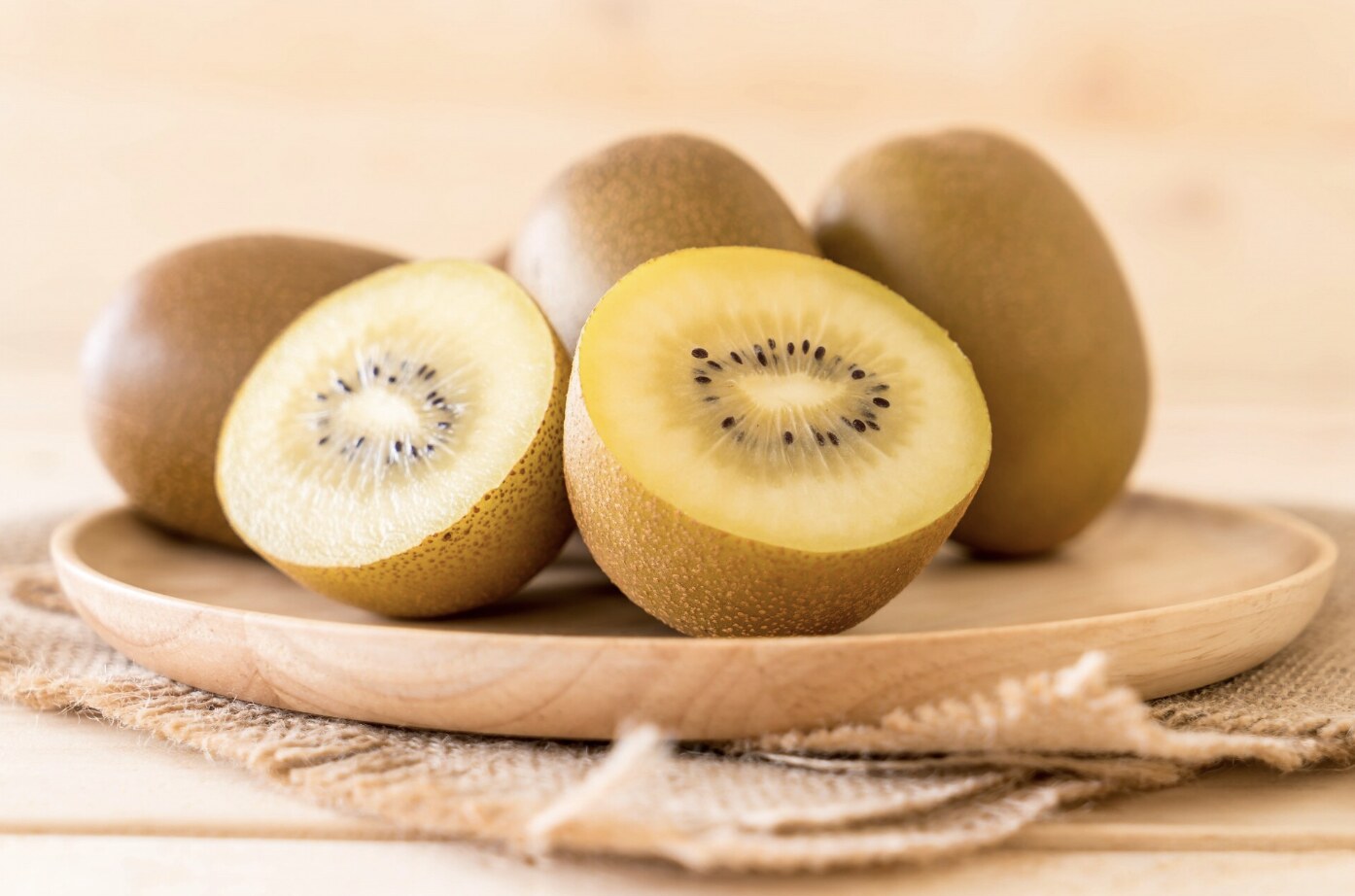 The digestive machine works more effectively thanks to kiwi. Photo: Thuy Duong