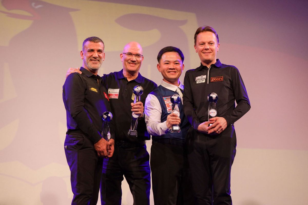 Bao Phuong Vinh la tay co chau A tien sau nhat tai World Cup billiards vua qua. Anh: UMB