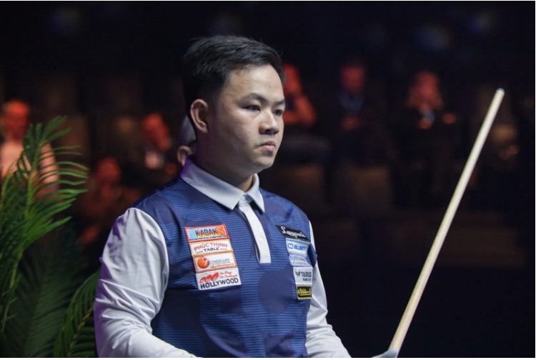 바오프엉빈은 당구 월드컵에서 멋진 경기를 펼쳤습니다. 사진: Kozom