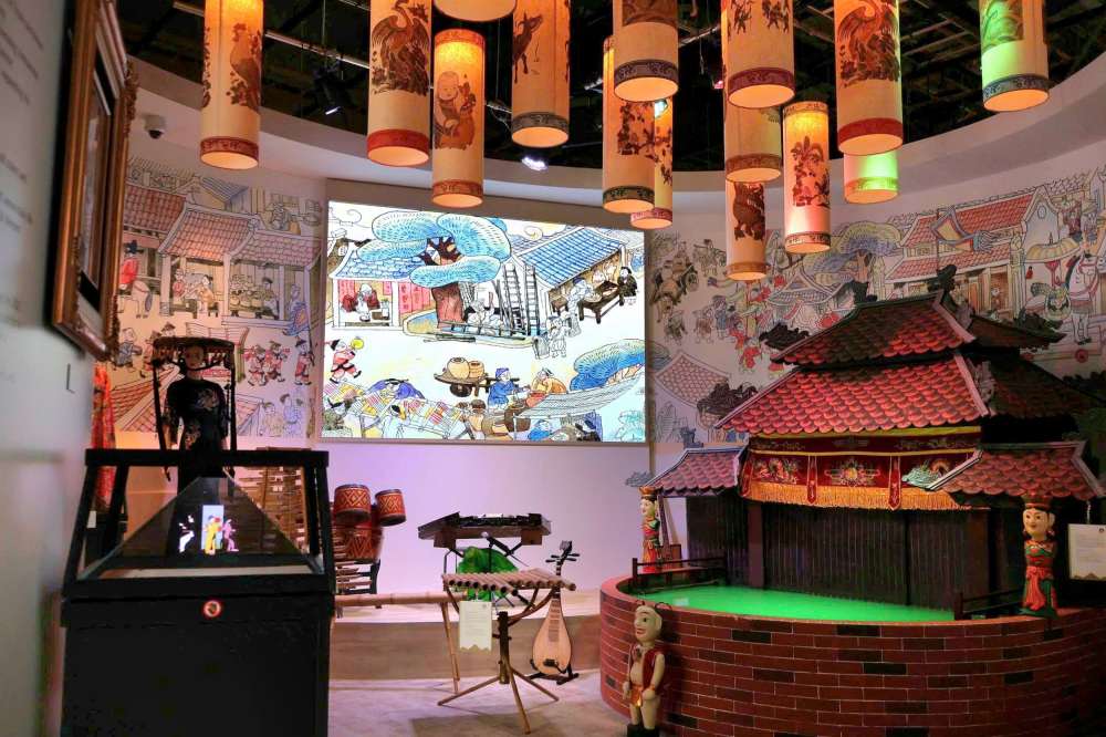 Mot so hinh anh ve Nha Trien lam Viet Nam tai EXPO 2025 Osaka, Kansai, Nhat Ban. Anh: Cuc Hop tac Quoc te