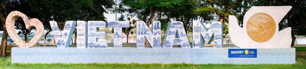 Panorama Trai tim Tinh yeu Viet Nam. Anh: Ban to chuc 