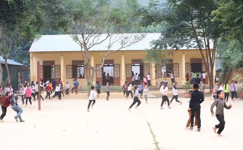 Son La plans to build 13 primary and secondary schools in 13 border communes. Photo: Dieu Anh