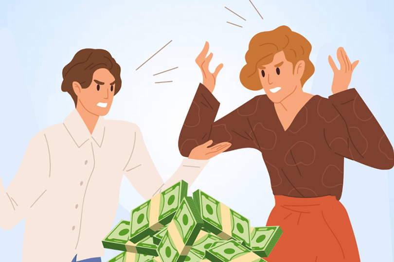 The psychological impact of money on relationships. Graphics: Thien Nhan