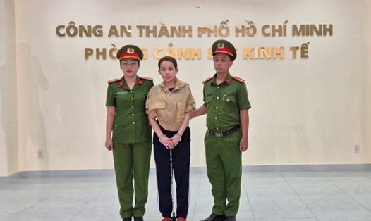 Khởi tố, bắt tạm giam Võ Thị Ngọc Ngân (biệt danh “Ngân 98”). Ảnh: Công an