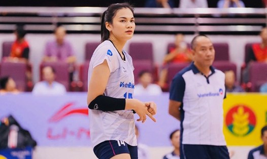 Chủ công Vi Thị Như Quỳnh có thể không tham dự giai đoạn thứ nhất giải quốc gia năm 2026. Ảnh: VFV