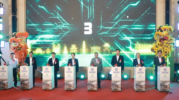 ハノイ市が1日あたり5 000トンの廃棄物発電所を竣工。写真:Nguyen Quy