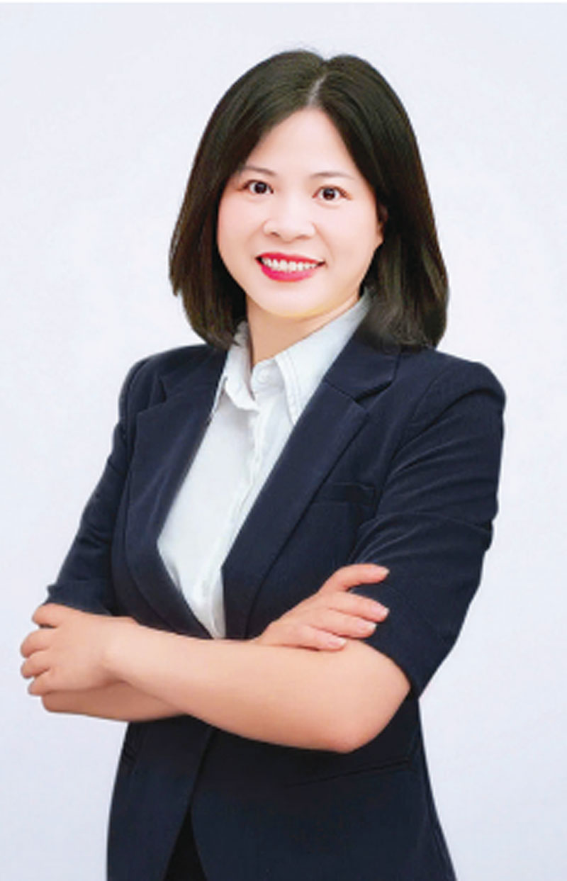 TS Nguyen Thi Khanh Phuong - Pho truong Phong Quan ly khoa hoc va Hop tac phat trien, Vien Nghien cuu khoa hoc ngan hang, Hoc vien Ngan hang. Anh: Nhan vat cung cap