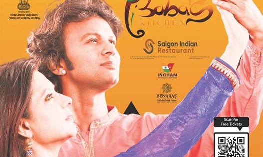 Nghệ sĩ múa Kathak nổi tiếng Anupama Jha giới thiệu vở diễn Mokshapat – Hành trình của linh hồn. Ảnh: Ban Tổ chức cung cấp