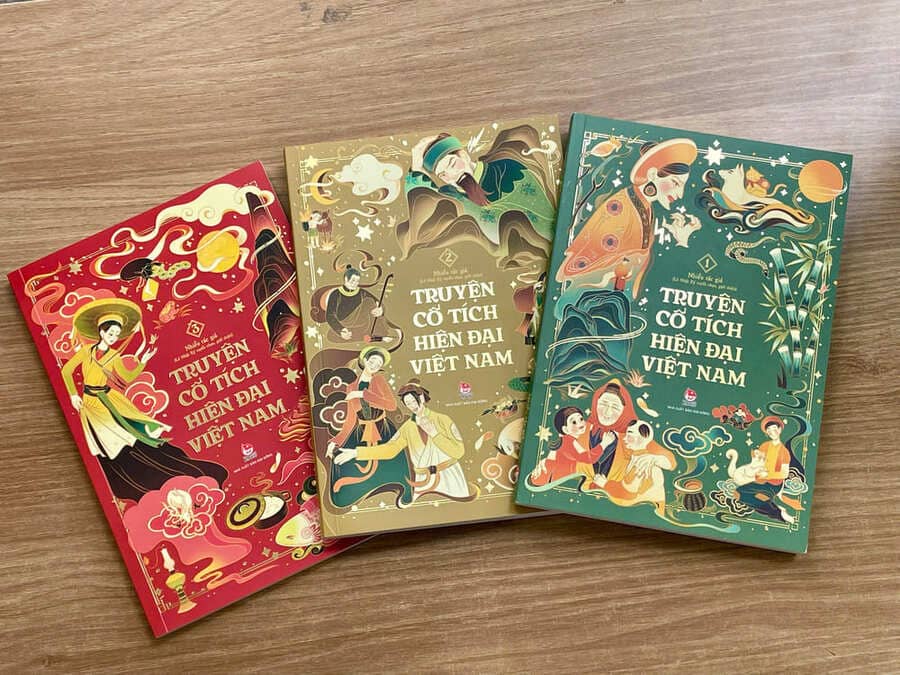 The book series "Modern fairy tale of Vietnam" was officially launched to young readers. Photo: Publishing House
