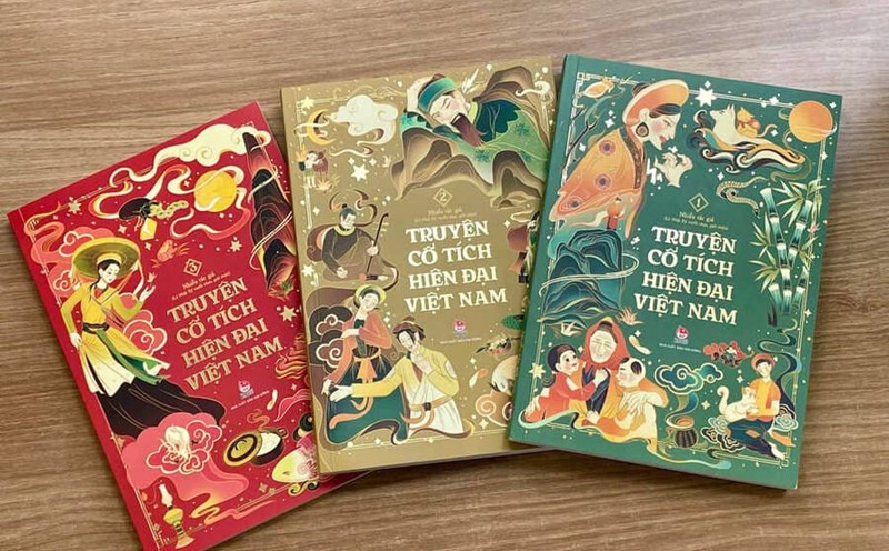 The book series "Modern fairy tale of Vietnam" was officially launched to young readers. Photo: Publishing House