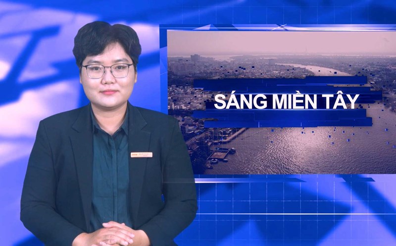 Morning in the West 14.10: Fire at 9 kiosks at night at Binh Hang Tay market, Dong Thap