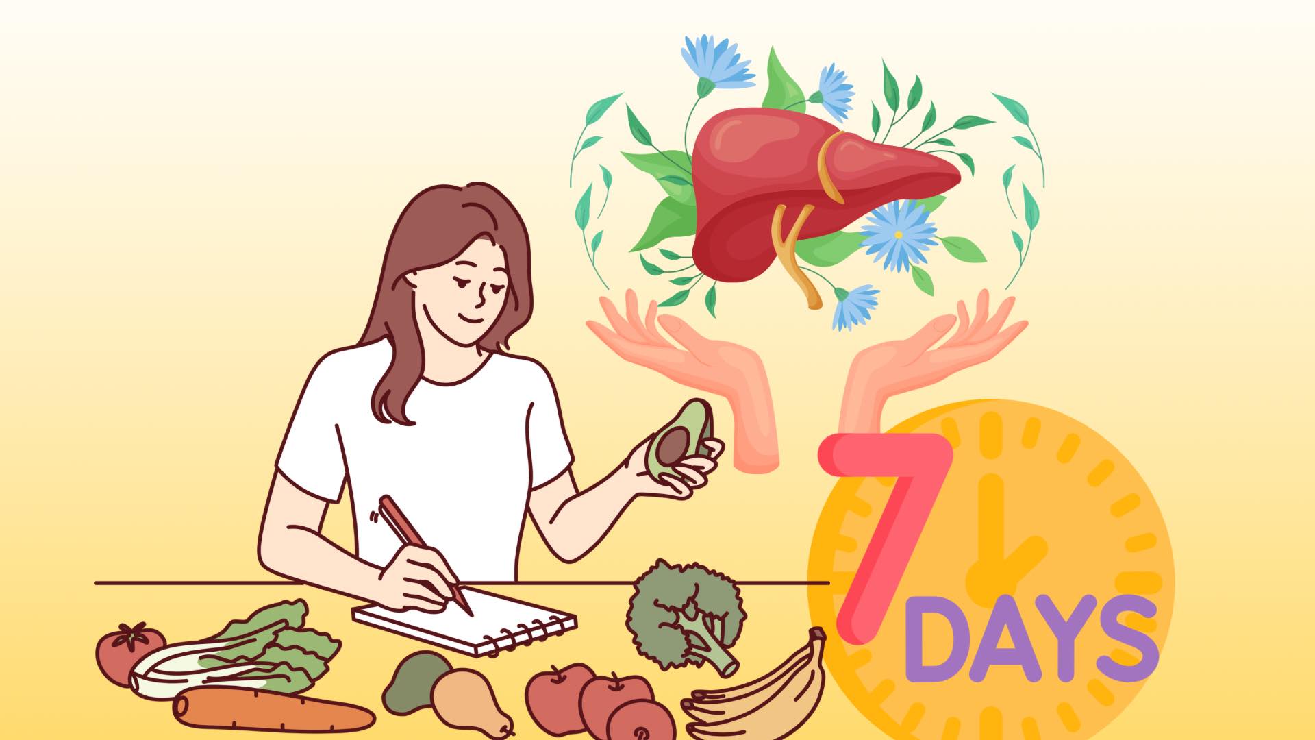 Menu sencillo para desintoxicar el higado en 7 dias. Foto ilustrativa: Hoang Loc