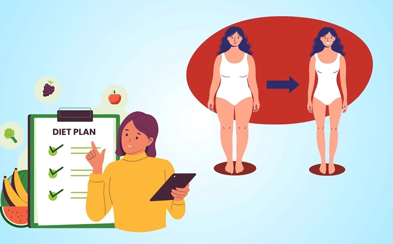 7 habits to avoid when losing weight. Graphics: My Linh