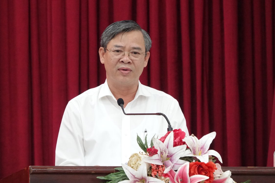 Sr. Truong Canh Tuyen - nuevo Presidente del Comite Popular de la ciudad de Can Tho. Foto: Ta Quang