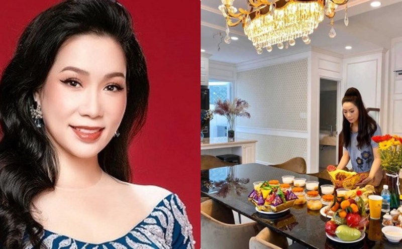 People's Artist Trinh Kim Chi lives in a villa worth tens of billions. Photo: Provided by the artist.