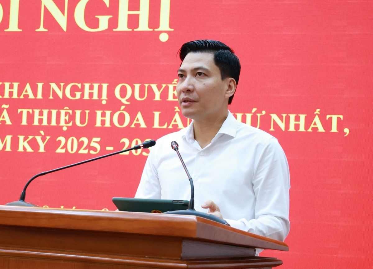 Ong Nguyen Van Bien - Tan Bi thu Dang uy phuong Hac Thanh, tinh Thanh Hoa. Anh: thieuhoa.thanhhoa.gov.vn