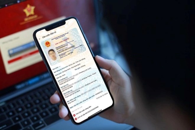 Proposal to create VNeID when completing the registration procedure. Photo: VGP