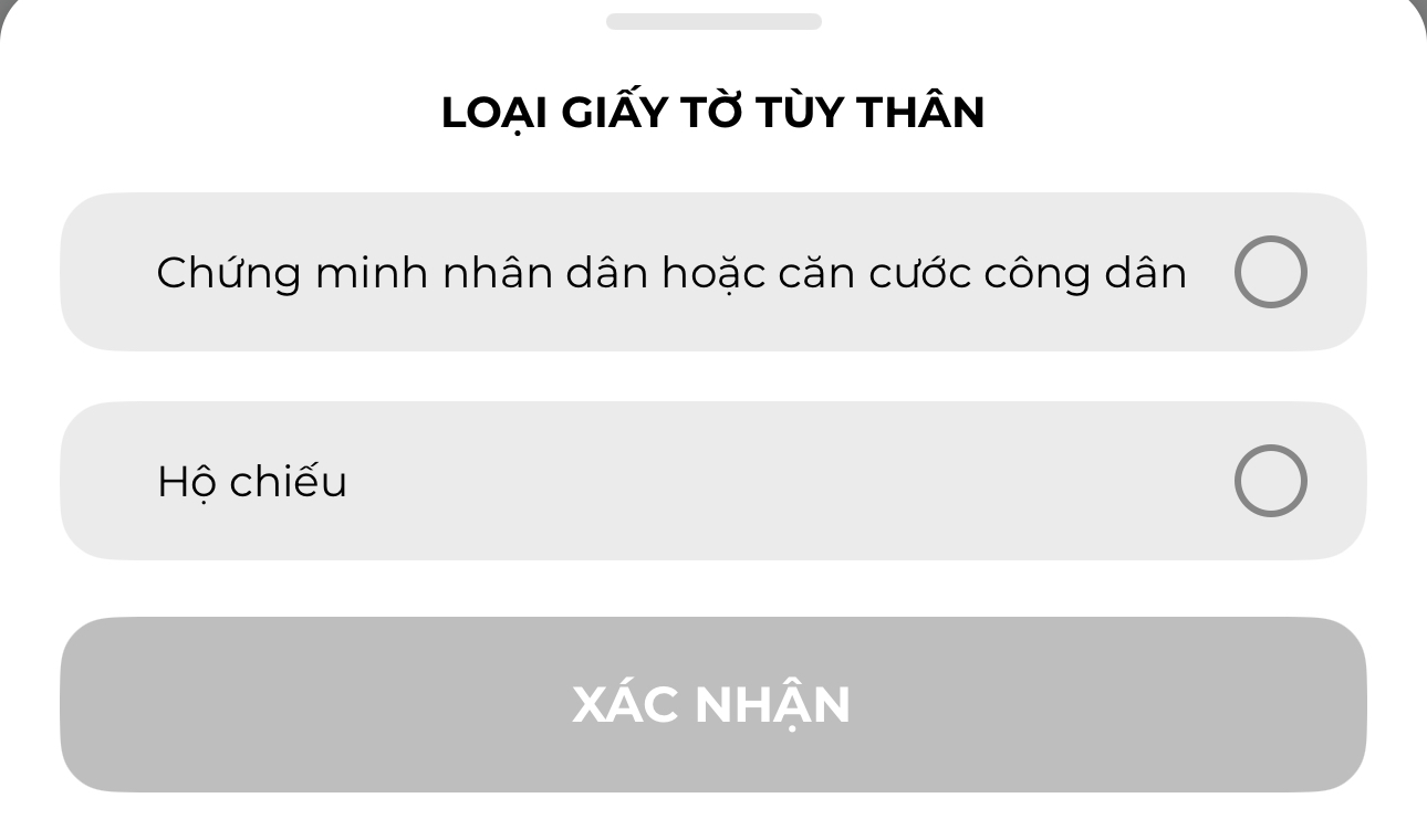 Ung dung vHandicap yeu cau chup anh can cuoc cong dan hoac ho chieu de xac thuc. Anh: Nhom PV