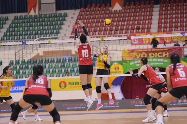 Set 3 dien ra quyet liet. Anh: VFV