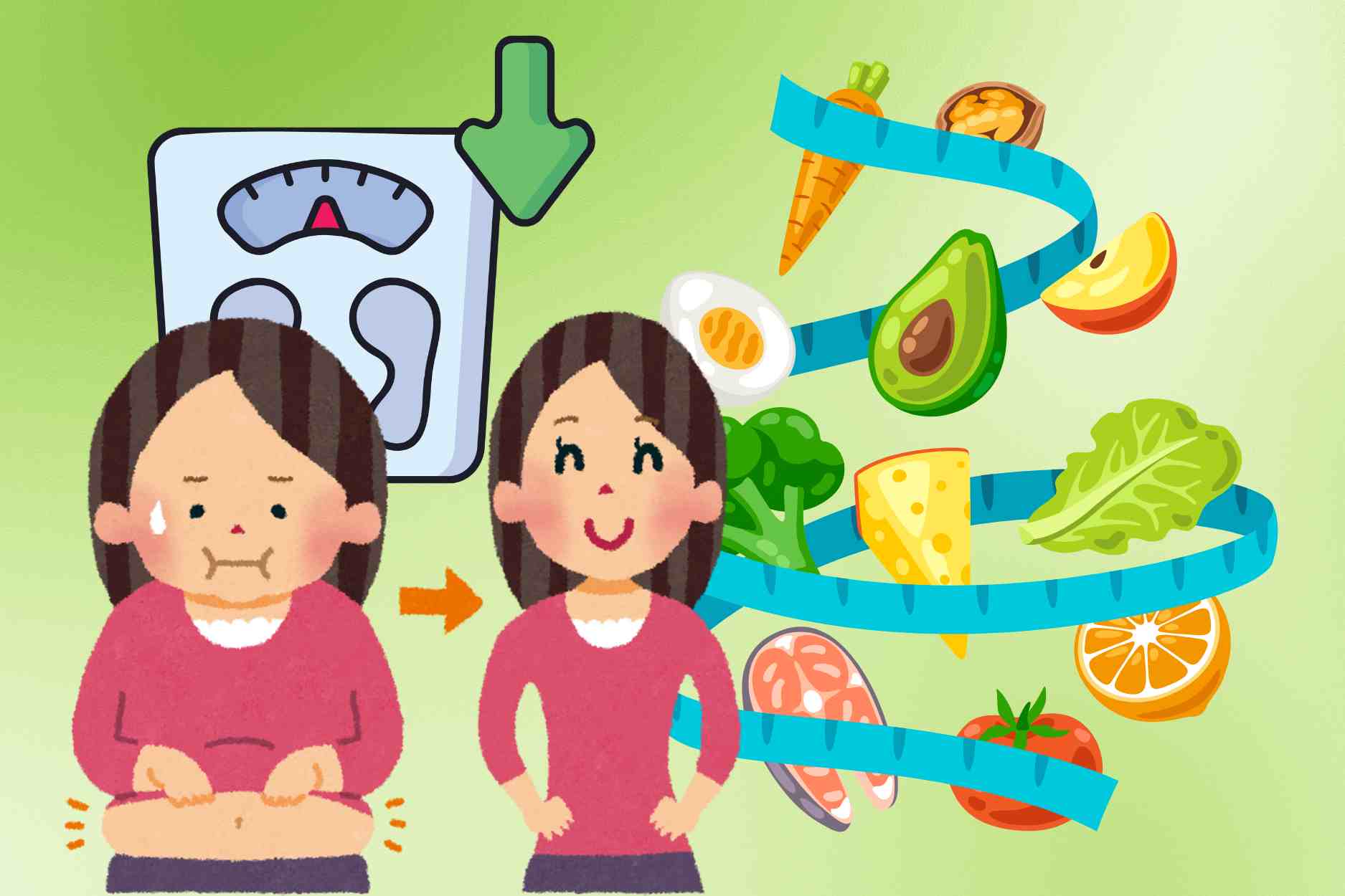 저탄수화물 식단의 3단계로 안전하게 체중 감량