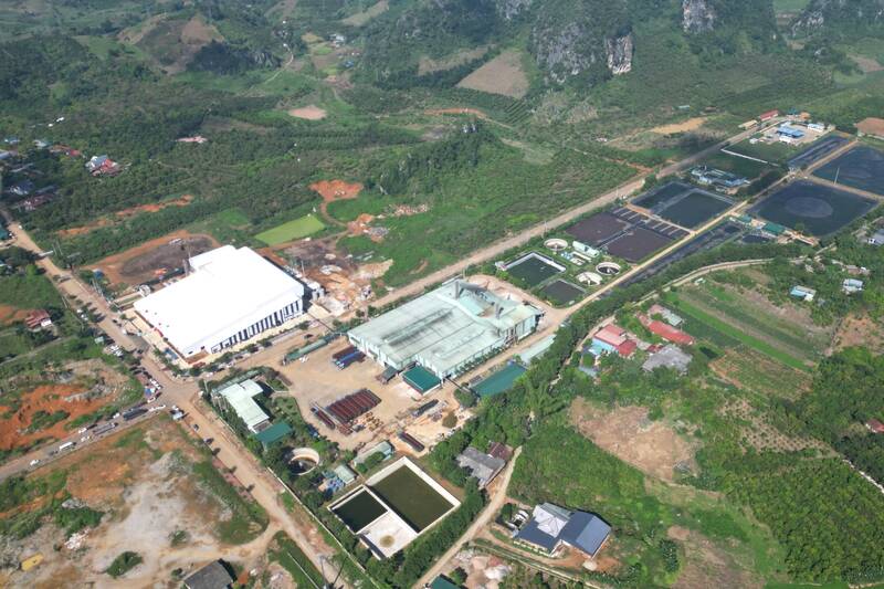 Du an Nha may Ca phe Cascara hoa tan hon 100 ti dong sedduwocj xay dung tai Khu cong nghiep Mai Son. Anh: Truong Son