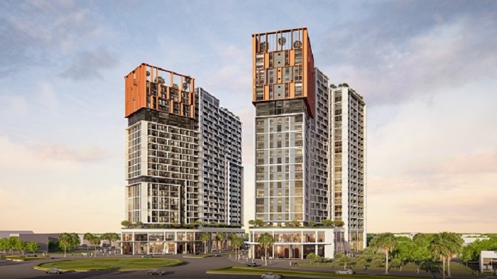 Thiet ke du an mang dam dau an phuong Dong. Anh phoi canh: Sun Property