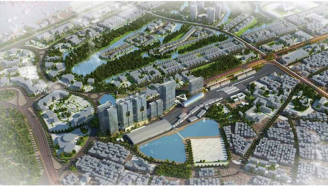 Phoi canh goc khu Depot Xuan Dinh. Anh: MRB