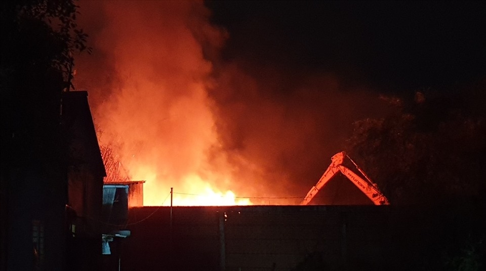 Di An Ward will inspect scrap yards to enhance fire prevention and fighting. Photo: Dinh Trong