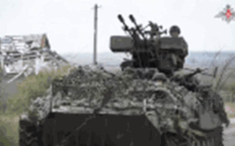 Russian mobile air defense artillery fights for Ukrainian UAVs. Photo: Russian Ministry of Defense