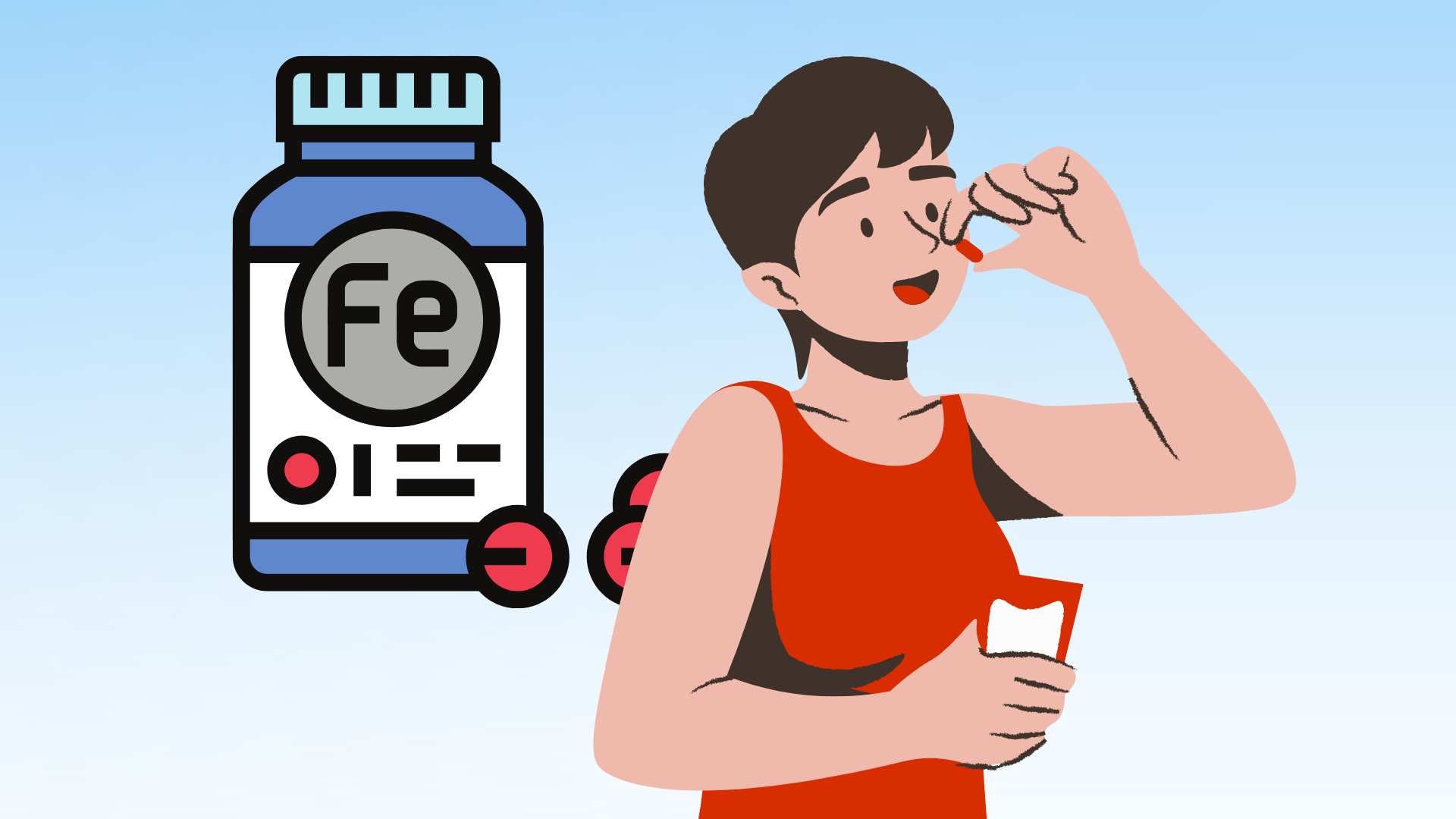 The golden time to supplement iron helps the body stay healthy and absorb effectively