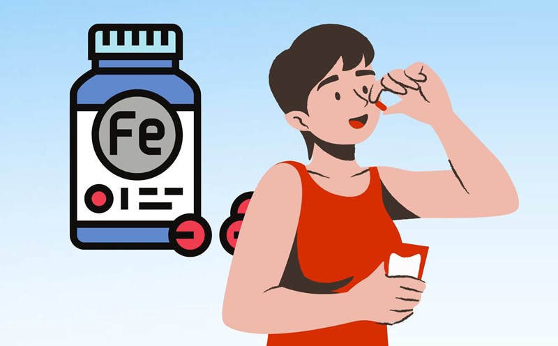 The golden time to supplement iron helps the body stay healthy and absorb effectively