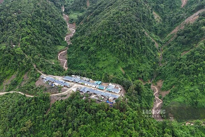 Khu dat tai diem dan cu Huoi Ke, xa Muong Pon, tinh Dien Bien. Anh: Quang Dat