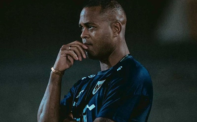 Coach Patrick Kluivert of the Indonesian team. Photo: PSSI