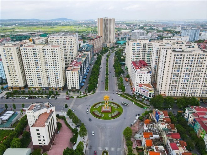 Cat Tuong social housing area is located in Vo Cuong ward (Bac Ninh province). Photo: Tran Tuan
