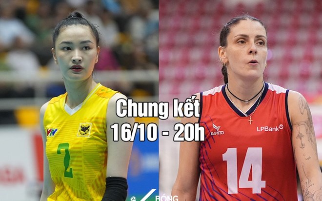 Lịch thi đấu chung kết giải bóng chuyền vô địch quốc gia 2025