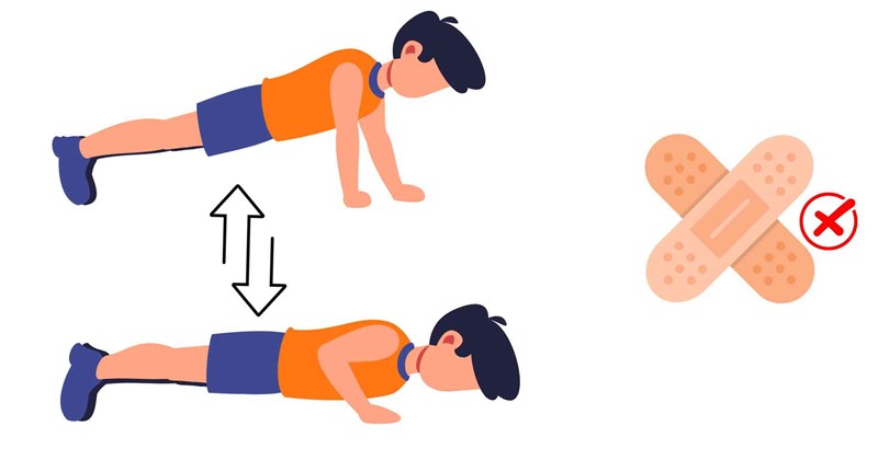 Tips for push-ups properly to avoid injuries and increase strength