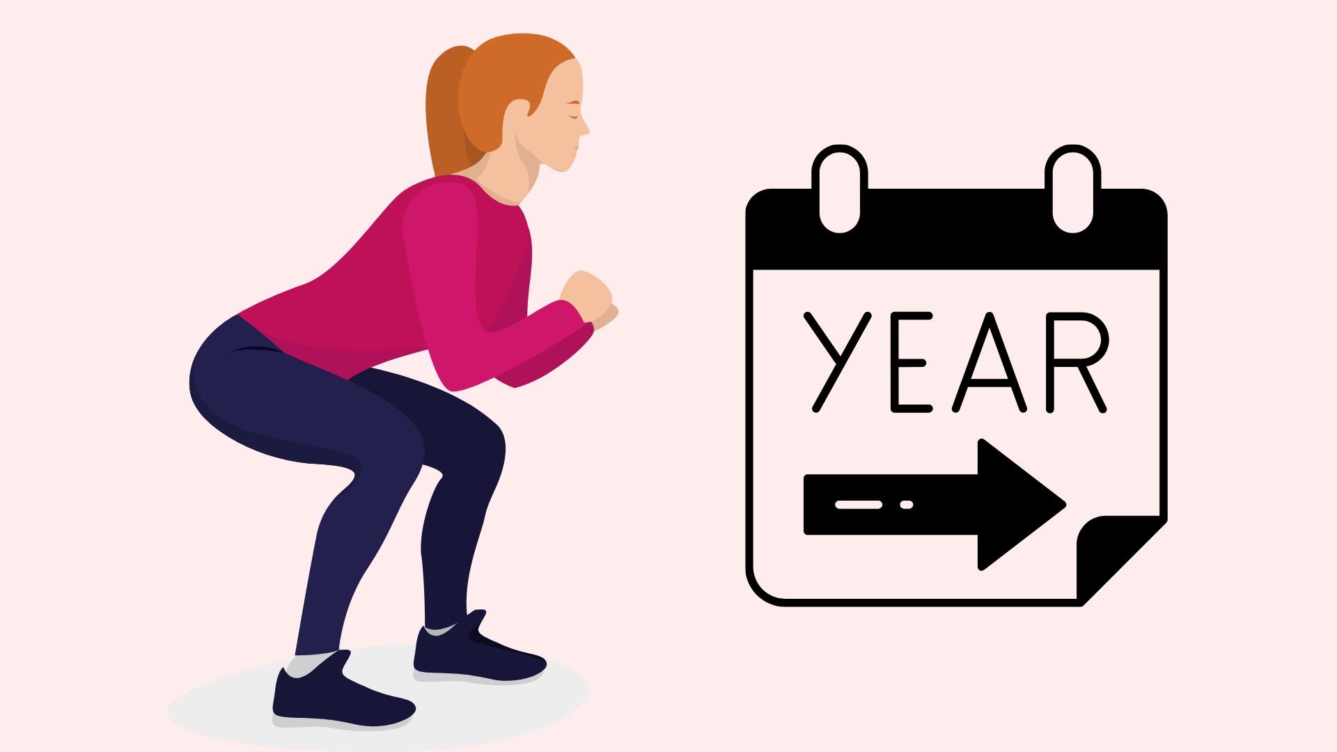 Squat là bài tập giúp tăng cường sức khỏe. Đồ họa: Thanh Thanh 